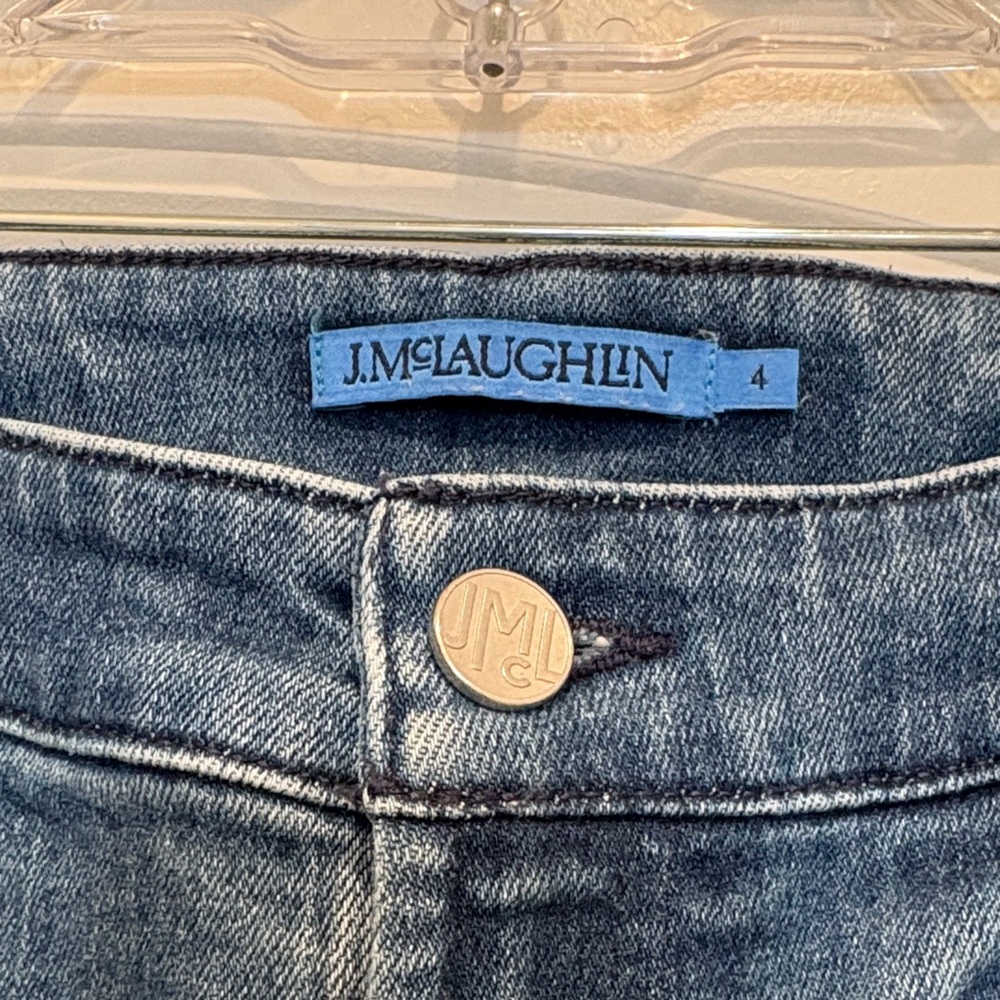 J. McLaughlin Blue Flare Jeans
